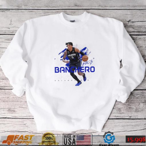 Paolo Banchero Orlando Magic signature shirt