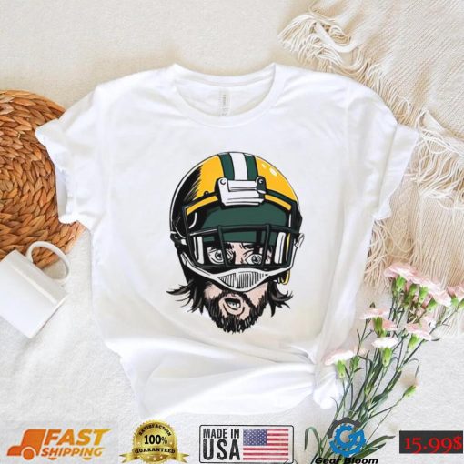 Aaron Rodgers Face Green Bay Packers T Shirt, Gift For Women Swearshirt