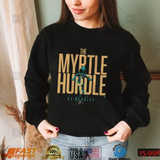 Cj Beasley The Myrtle Hurdle Signature Shirt