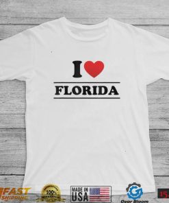 I Heart Florida Support Prayer Strong Florida T Shirt