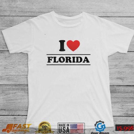 I Heart Florida Support Prayer Strong Florida T Shirt