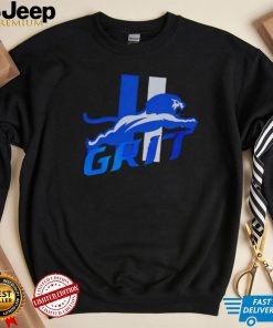 Detroit Lions Motown Grit logo shirt
