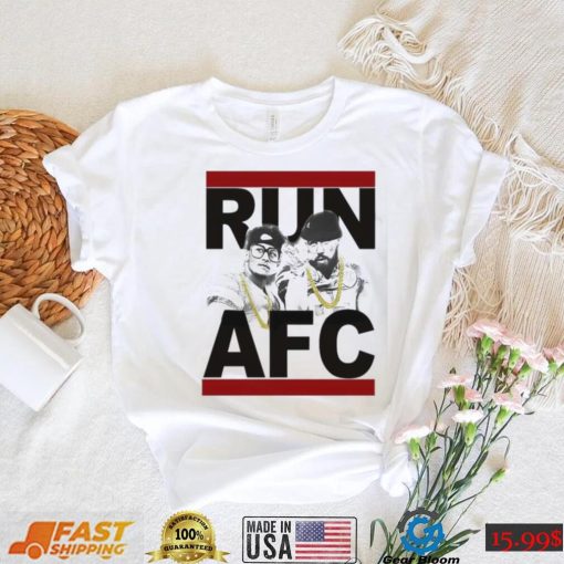 Run AFC Patrick Mahomes and Travis Kelce Kansas City Chiefs T shirt