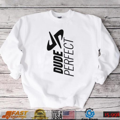 Dude perfect vertical logo shirt