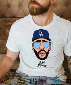 Bad Bunny Dodgers Shirt Los Angeles Dodgers MLB Shirtv