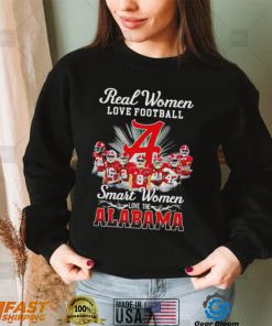 Real women love football smart women love the Alabama Crimson Tide 2022 shirt