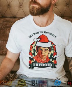 Louis Theroux Christmas Xmas Novelty Santa shirt