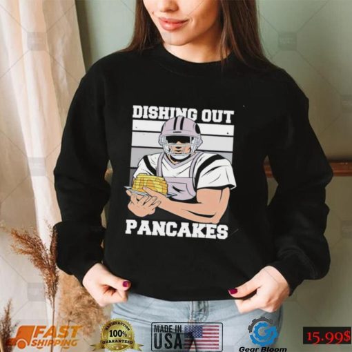 Offensive Lineman dishing out pancakes football shirt