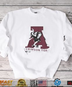 NCAA 2022 crimson alabama crimson tide team vault logo shirt