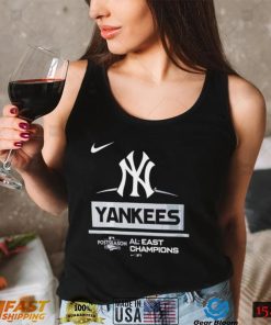 New York Yankees Nike 2022 AL East Division Champions Postseason shirt