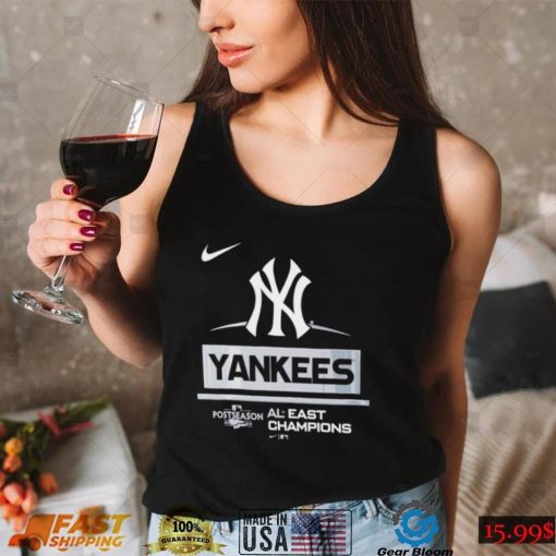 New York Yankees Nike 2022 AL East Division Champions Postseason shirt