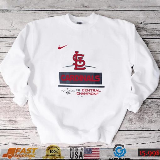 St. Louis Cardinals Nike 2022 NL Central Division Champions Postseason shirt