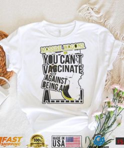 You can’t vaccinate british rock band massive wagons shirt