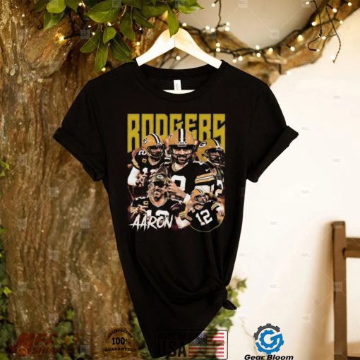 Aaron Rodgers 90s Vintage Shirt, American Football TShirt, NFL Fan Gifts