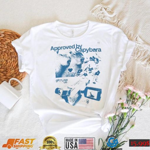 Approved By Capybara Funny T Shirt