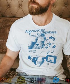 Approved By Capybara Funny T Shirt