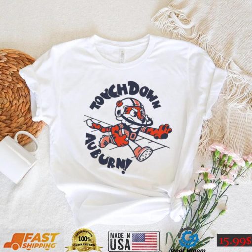 Auburn Tigers mascot touchdown Auburn shirt