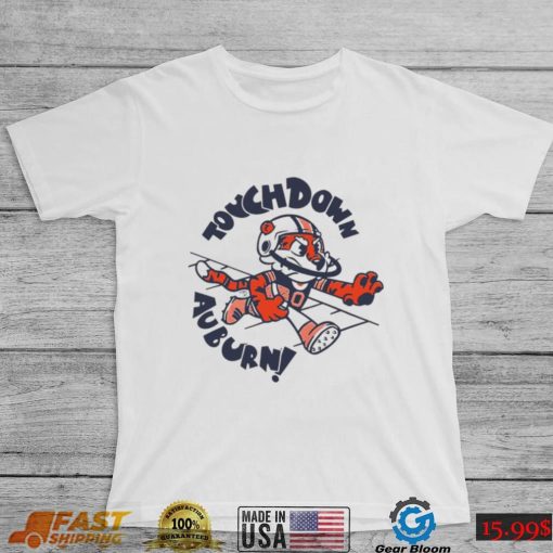 Auburn Tigers mascot touchdown Auburn shirt