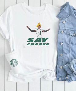 Sauce Gardner New York Jets Say Cheese T Shirt