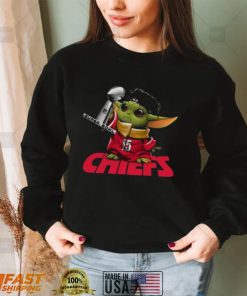 Baby Yoda Mashup Patrick Mahomes Super Bowl Kansas City Chiefs T Shirt