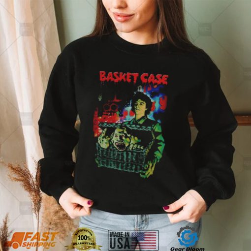 Basket Case 1982 Horror Scary Movie Halloween Retro shirt