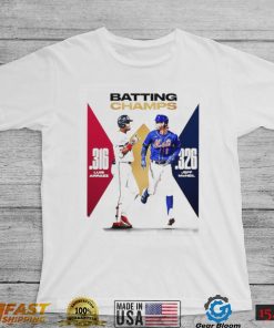 Batting Champs Luis Arraez And Jeff Mcneil 2022 Shirt