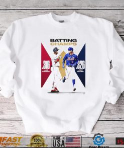 Batting Champs Luis Arraez And Jeff Mcneil 2022 Shirt