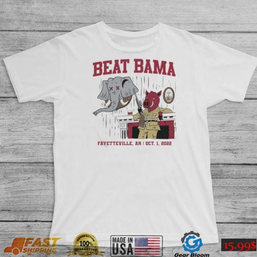 Beat BAMA Arkansas Razorback Vs Alabama Crimson Tide Gameday 2022 Shirt