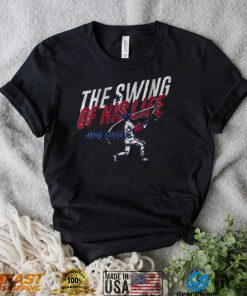 Best bryce Harper the swing of his life bedlam at the bank world series 2022 shirt