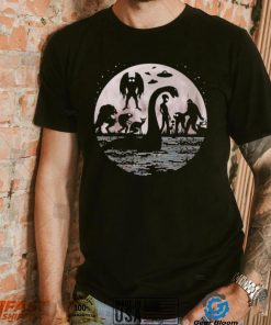 Bigfoot Loch Ness monster mothman and aliens shirt