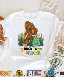 Bigfoot back to school art 2022 shirt