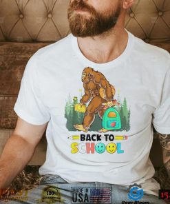 Bigfoot back to school shirt