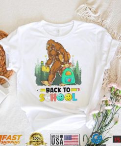 Bigfoot back to school shirt