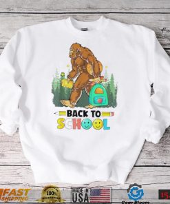 Bigfoot back to school shirt