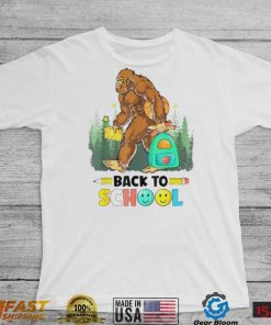 Bigfoot back to school shirt