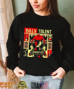 Billy Talent louder than the DJ album art shirt