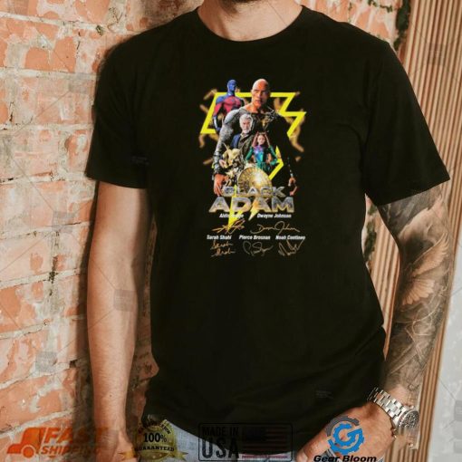 Black Adam Movie 2022 Signatures Shirt