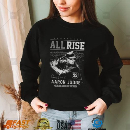 Black And White Design Aaron Judge All Rise Apparel shirt