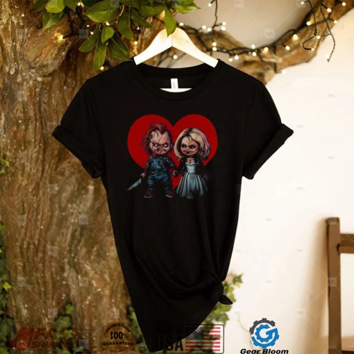 Bride Of Tiffani And Chucky T Shirt