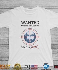 Bruce Wanted Osama Bin Laden T Shirt