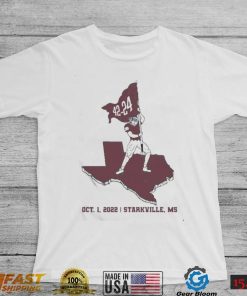 Mississippi State Beat Texas A&M 42 24 Gameday 2022 Shirt