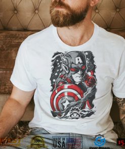 When Captain Americand Mad Mad Avongers Marvel Avenger shirt