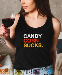 Candy Corn Sucks color candy Halloween 2022 shirt