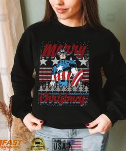 Captain America Christmas T Shirt