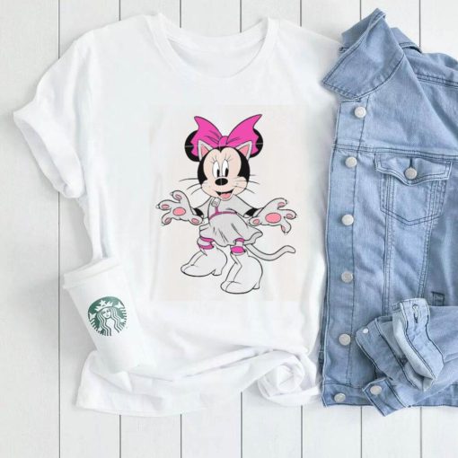 Cartoon Design Mickey And Minnie Mouse Halloween Sweatshirt