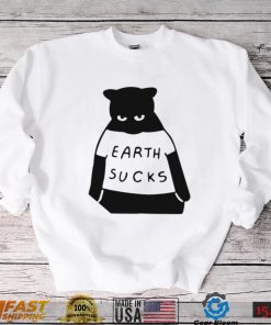 Cat Earth Sucks Shirt