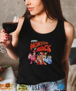 Cereal monsters rock shirt