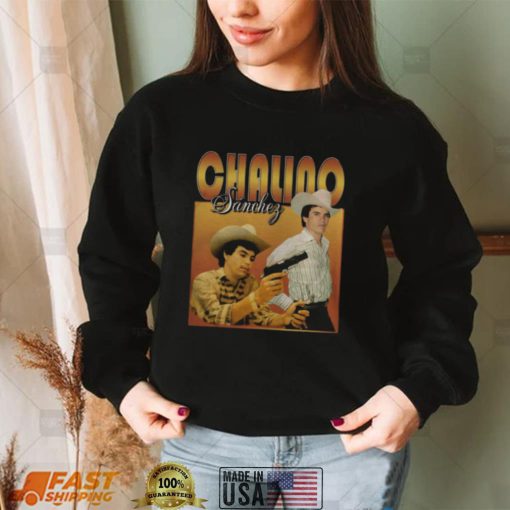 Chalino Sanchez Camacho Ariel Corridos Mexican Valentin Elizalde Saul Viera shirt