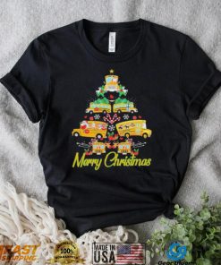 Christmas Tree School Bus Merry Christmas Sweatshirt