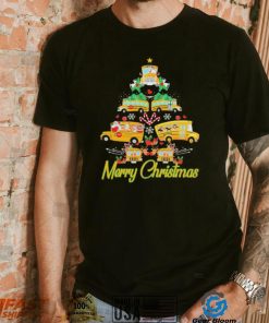 Christmas Tree School Bus Merry Christmas Sweatshirt